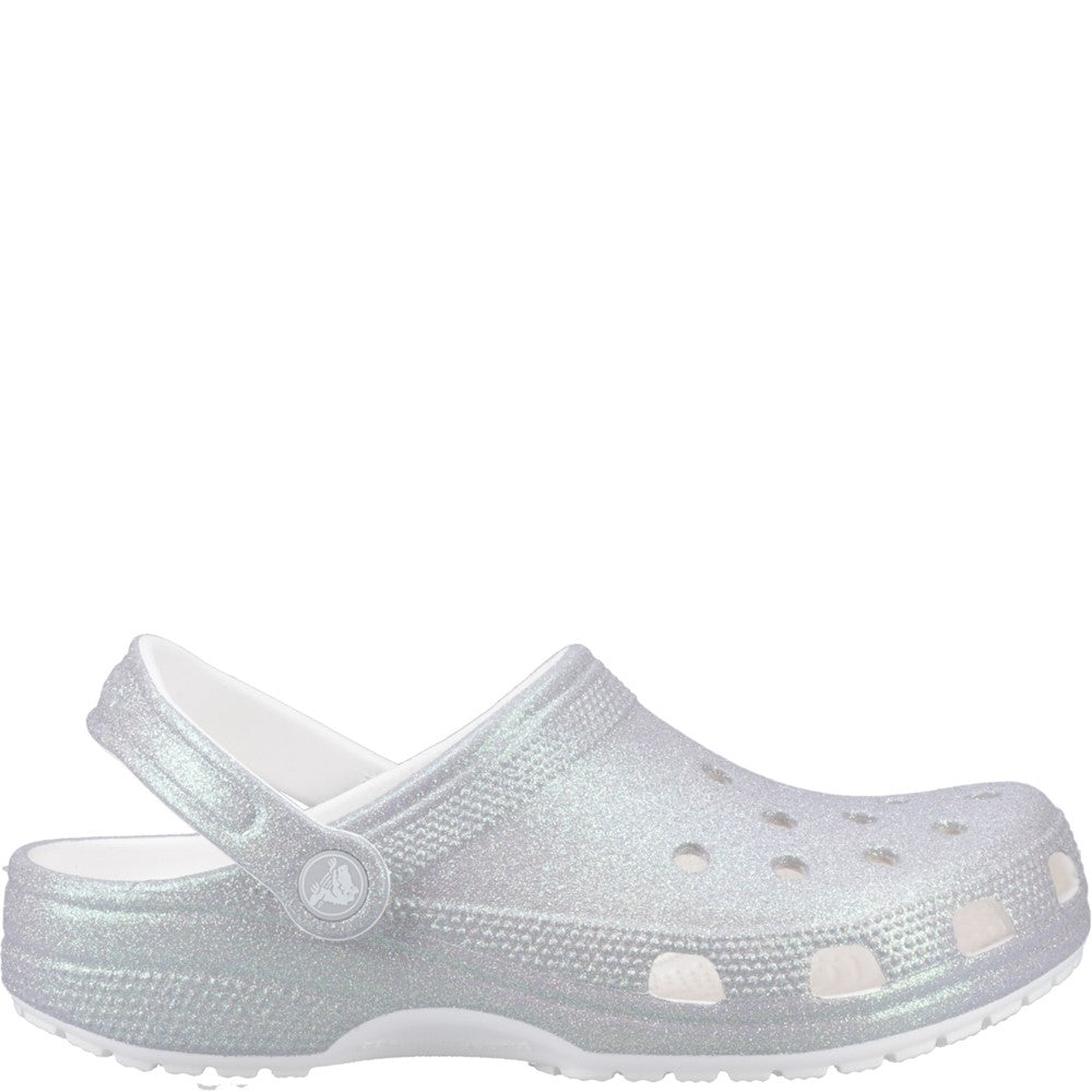 Crocs Unisex Classic Glitter Clog