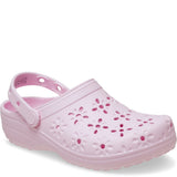 Crocs Unisex Classic Floral Cut Out Clog