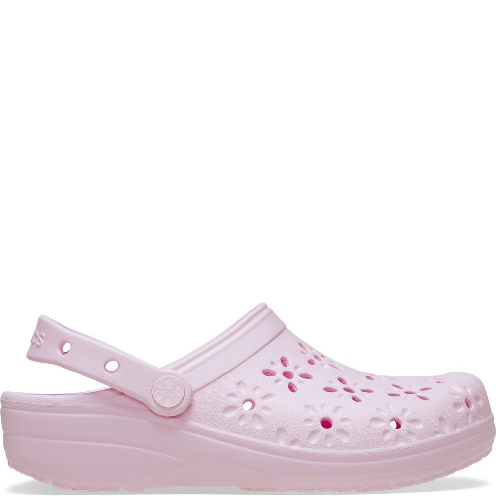 Crocs Unisex Classic Floral Cut Out Clog