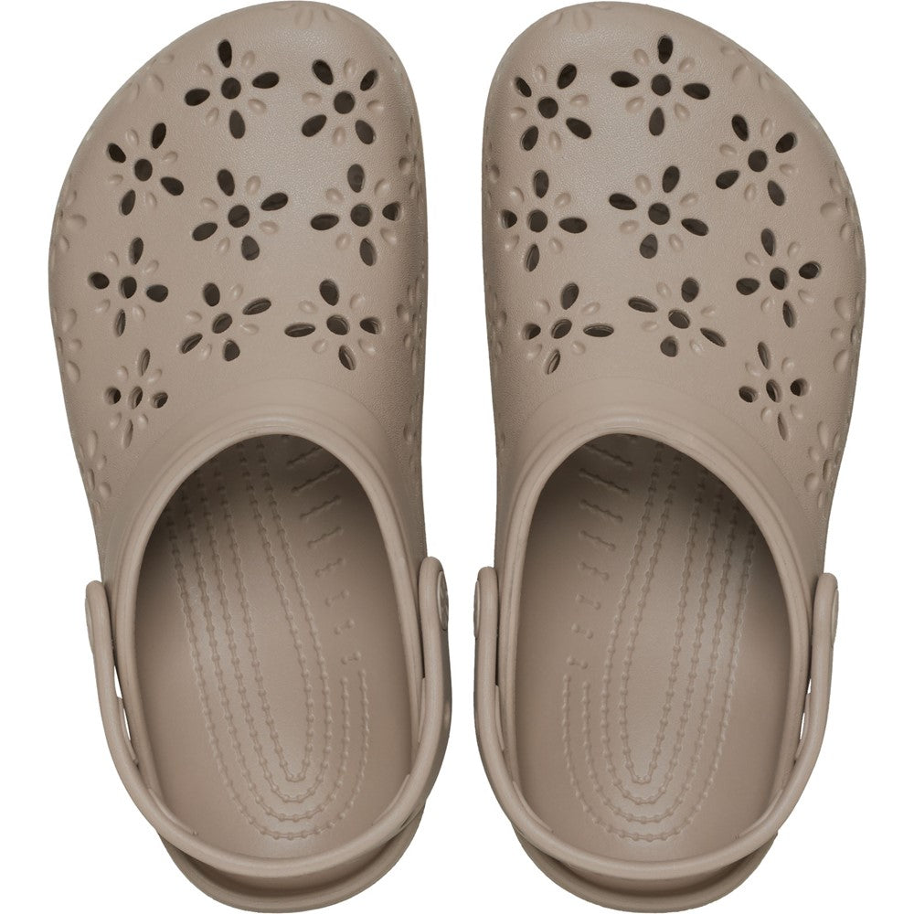 Crocs Unisex Classic Floral Cut Out Clog