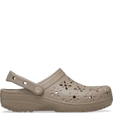Crocs Unisex Classic Floral Cut Out Clog