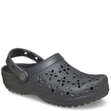 Crocs Unisex Classic Floral Cut Out Clog