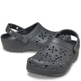 Crocs Unisex Classic Floral Cut Out Clog