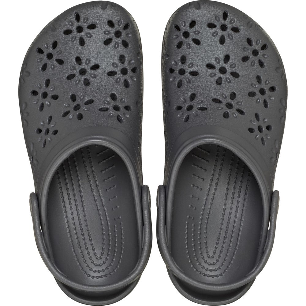Crocs Unisex Classic Floral Cut Out Clog