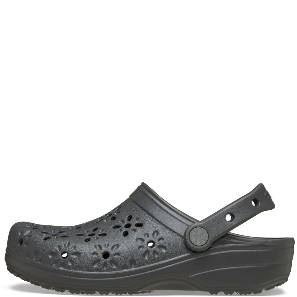 Crocs Unisex Classic Floral Cut Out Clog