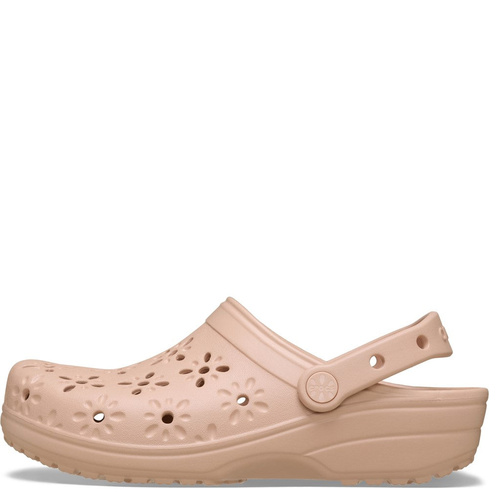 Crocs Unisex Classic Floral Cut Out Clog