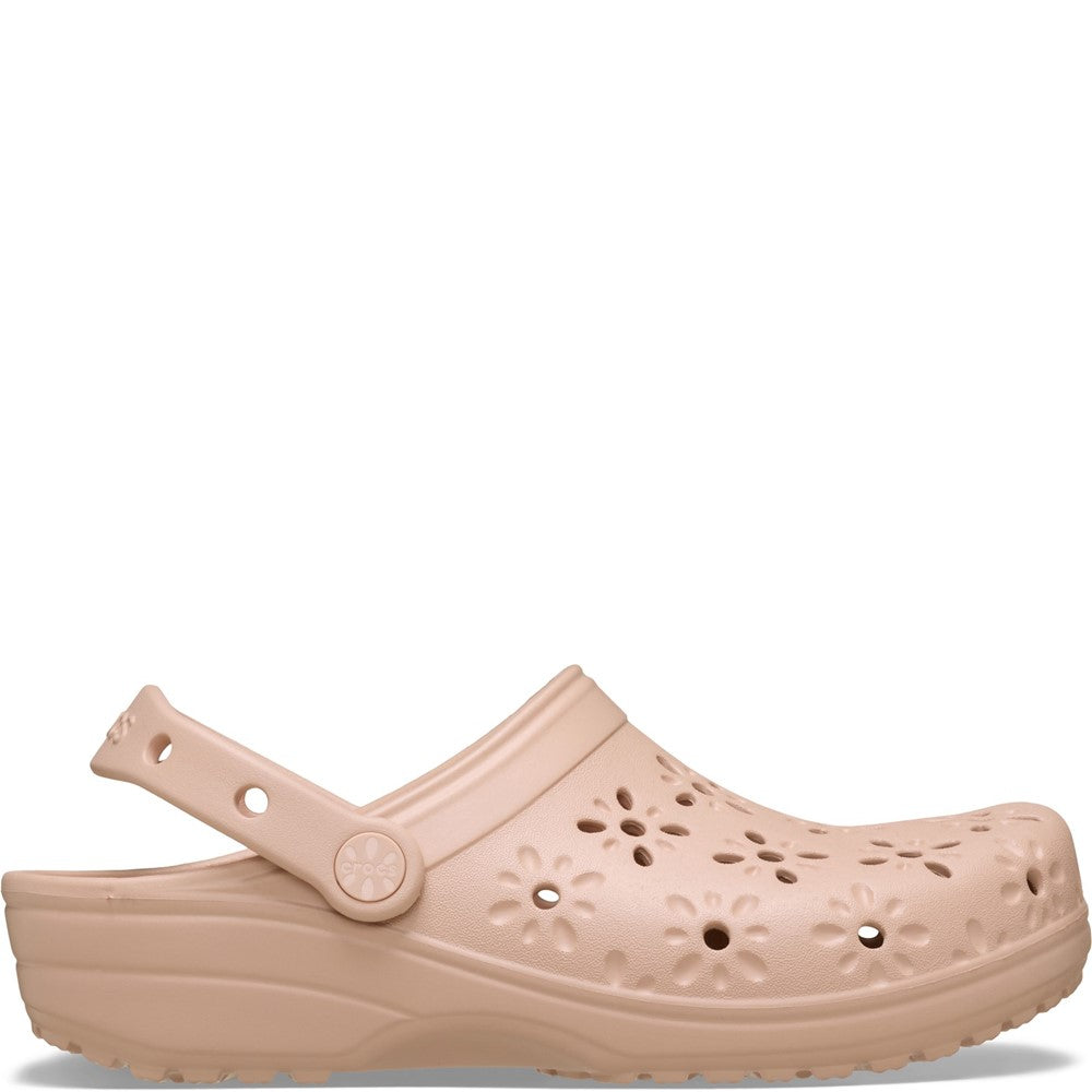 Crocs Unisex Classic Floral Cut Out Clog