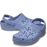 Crocs Unisex Classic Floral Cut Out Clog