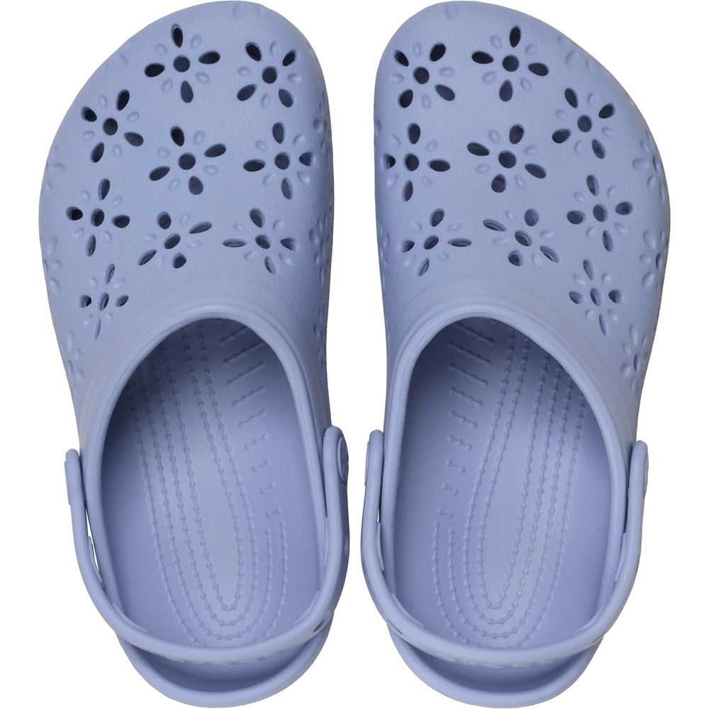 Crocs Unisex Classic Floral Cut Out Clog