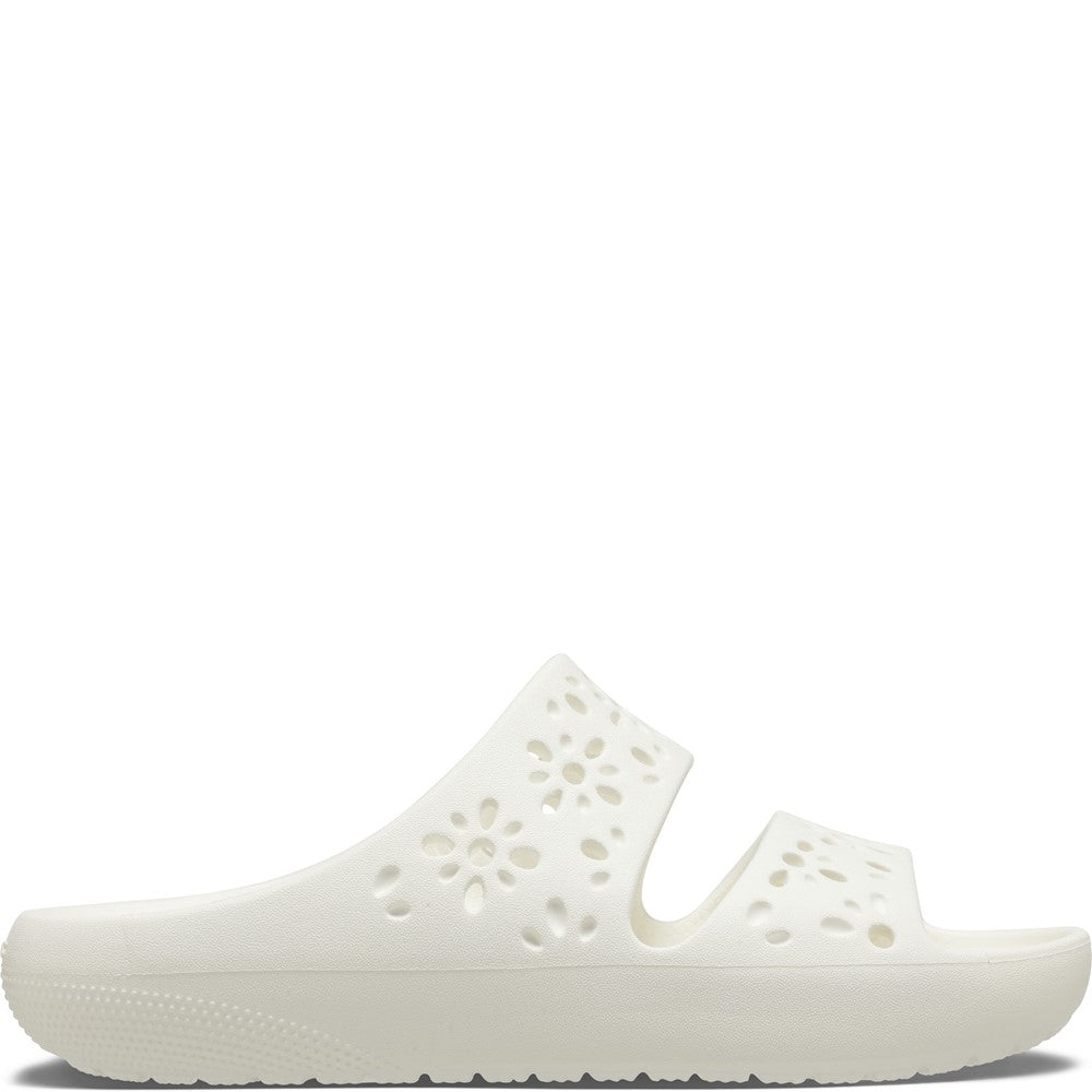 Crocs Unisex Classic Floral Cut Out Sandal