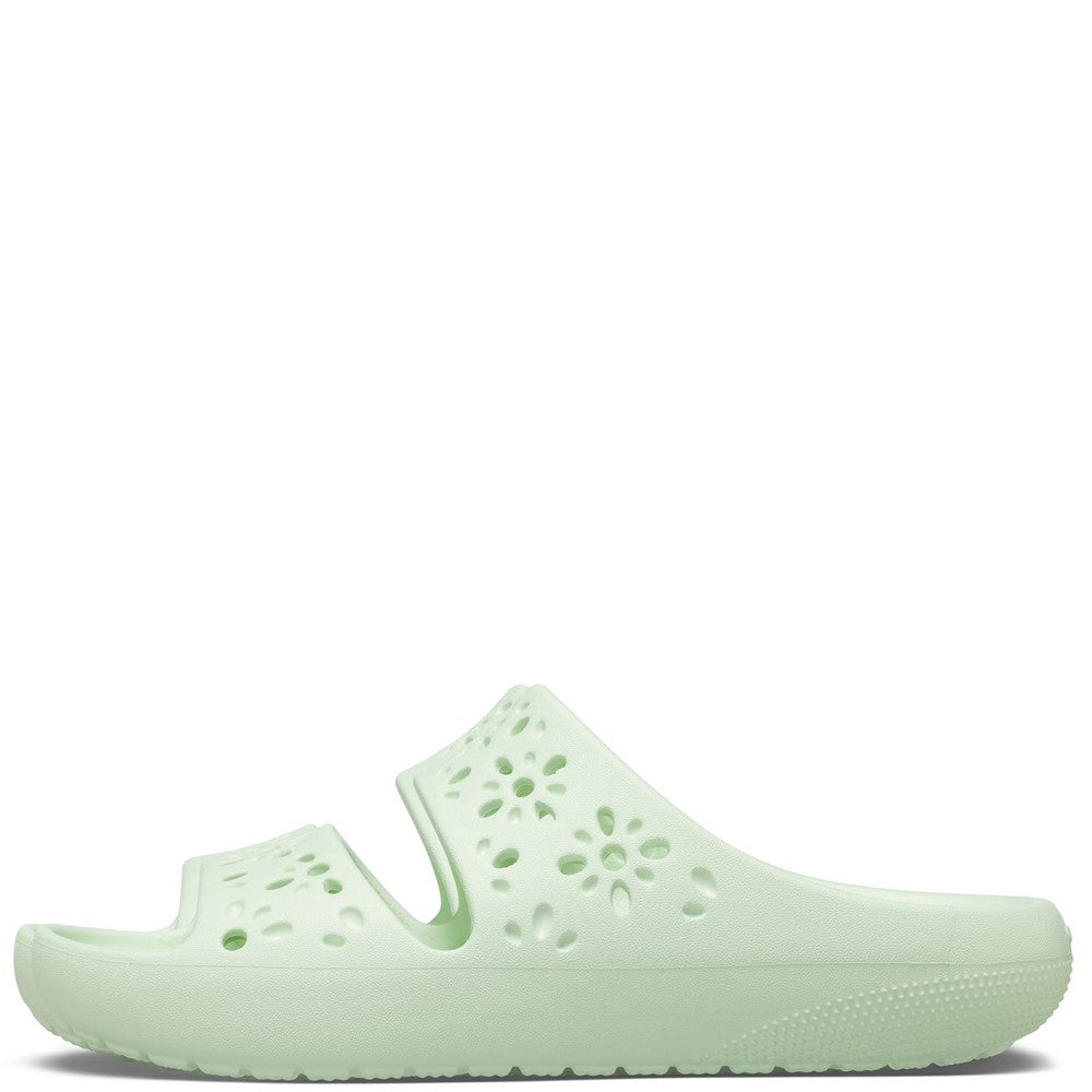 Crocs Unisex Classic Floral Cut Out Sandal