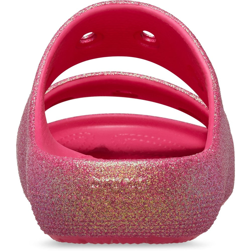 Crocs Unisex Classic Iridescent Glitter Sandal