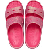 Crocs Unisex Classic Iridescent Glitter Sandal