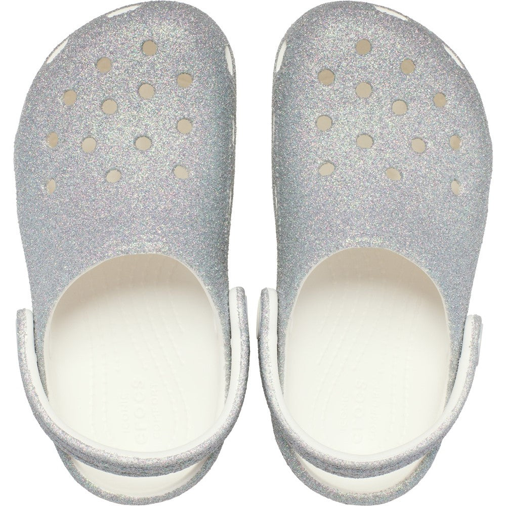 Crocs Toddler Classic Glitter Clog