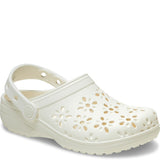Crocs Toddler Classic Floral Cut Out Clog
