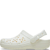 Crocs Toddler Classic Floral Cut Out Clog