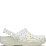 Crocs Toddler Classic Floral Cut Out Clog