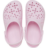 Crocs Toddler Classic Floral Cut Out Clog