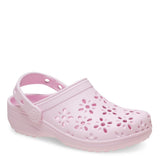 Crocs Kids Classic Floral Cut Out Clog