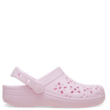 Crocs Kids Classic Floral Cut Out Clog