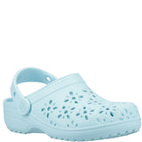Crocs Kids Classic Floral Cut Out Clog