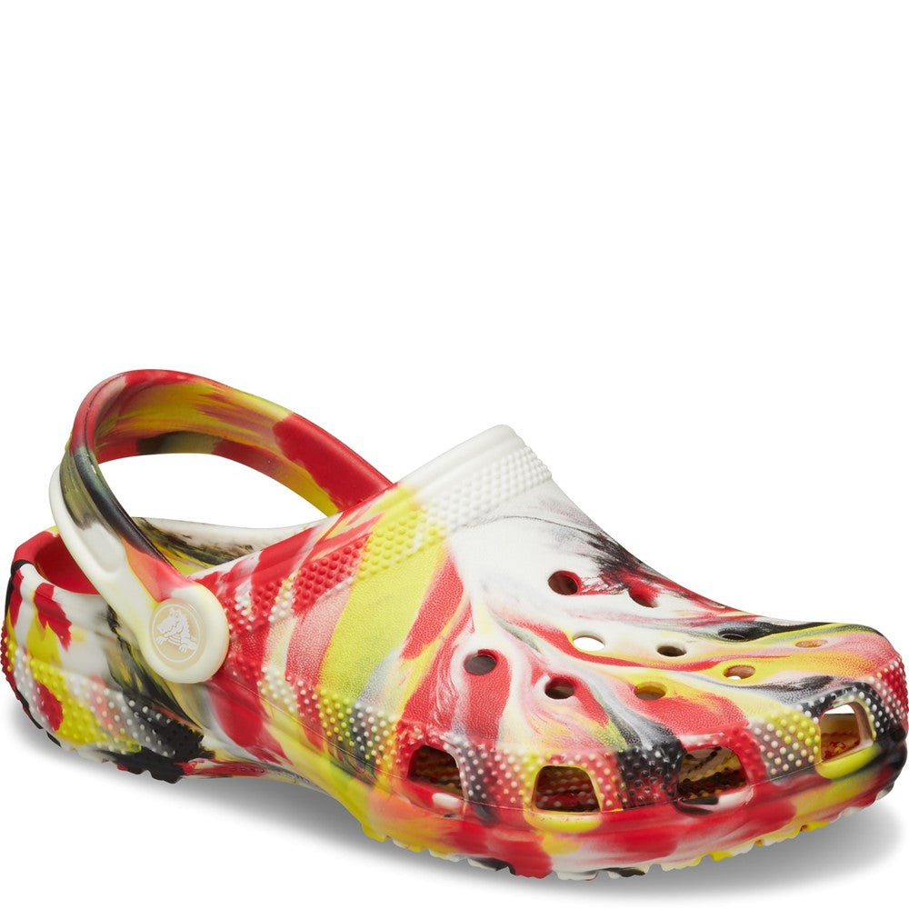 Crocs Kids Classic Marbled Clog