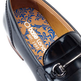 Base London Russo Buckle Hi Shine Loafers