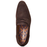 Base London Bruno Suede Penny Loafers