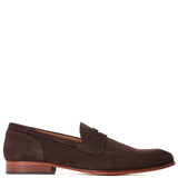 Base London Bruno Suede Penny Loafers