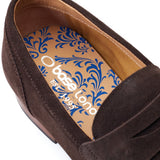 Base London Bruno Suede Penny Loafers