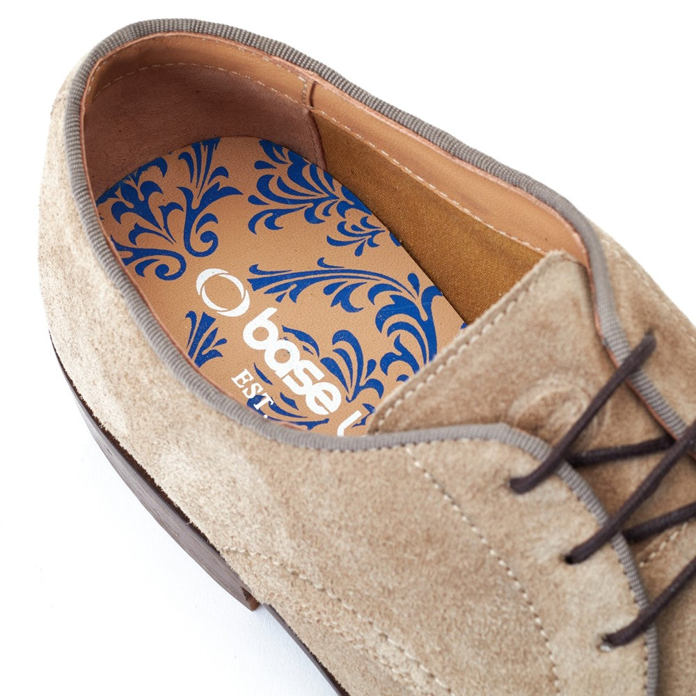 Base London Bronte Suede Derby Shoes