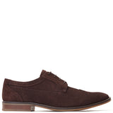Base London Twain Suede Brogue Shoes