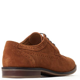 Base London Twain Suede Brogue Shoes