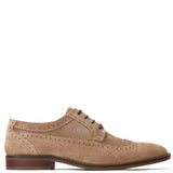 Base London Twain Suede Brogue Shoes