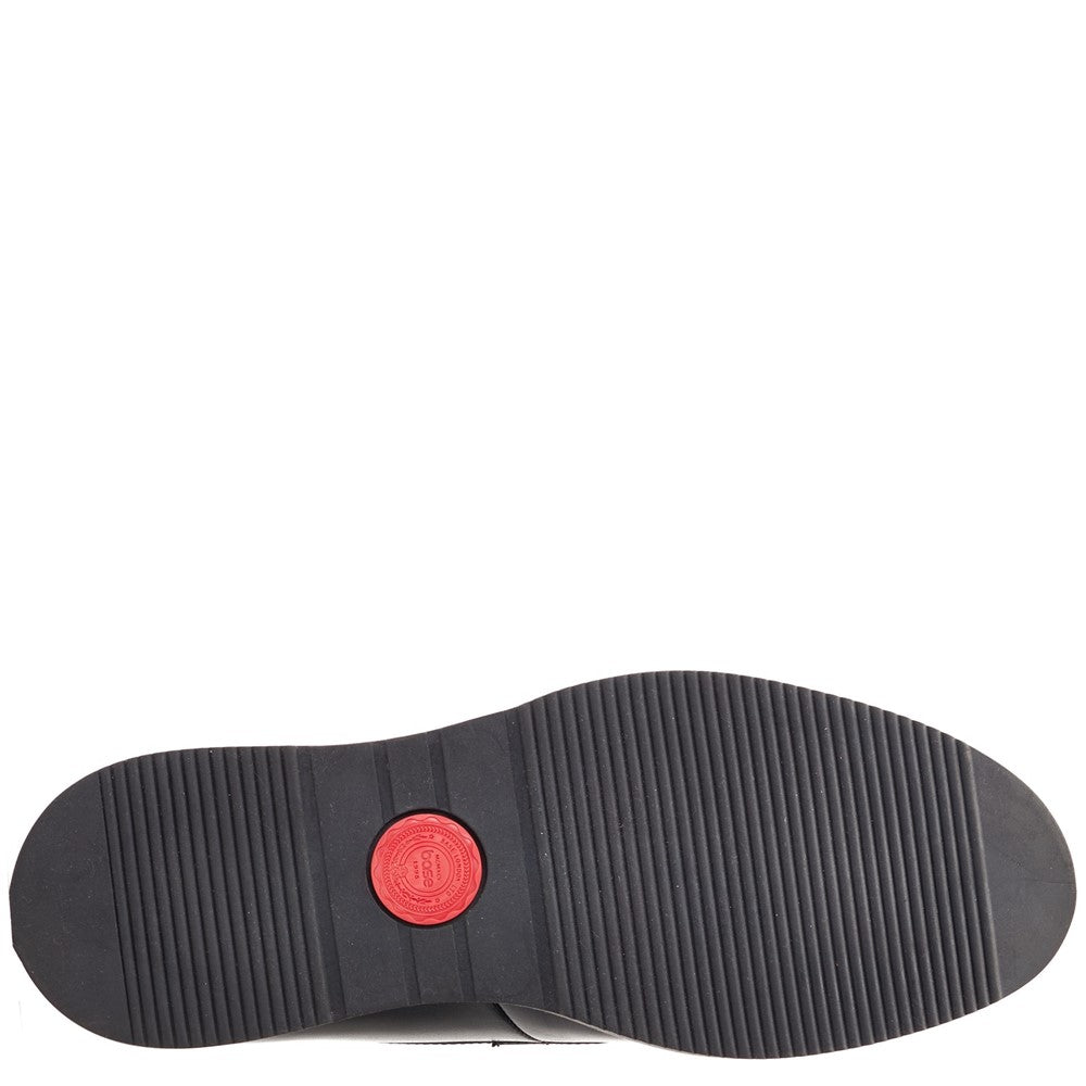 Base London Sid Embossed Leather Penny Loafers