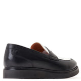 Base London Sid Waxy Combo Penny Loafers