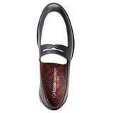 Base London Sid Waxy Combo Penny Loafers