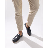 Base London Collins Driver Leather Loafers