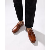Base London Collins Driver Leather Loafers