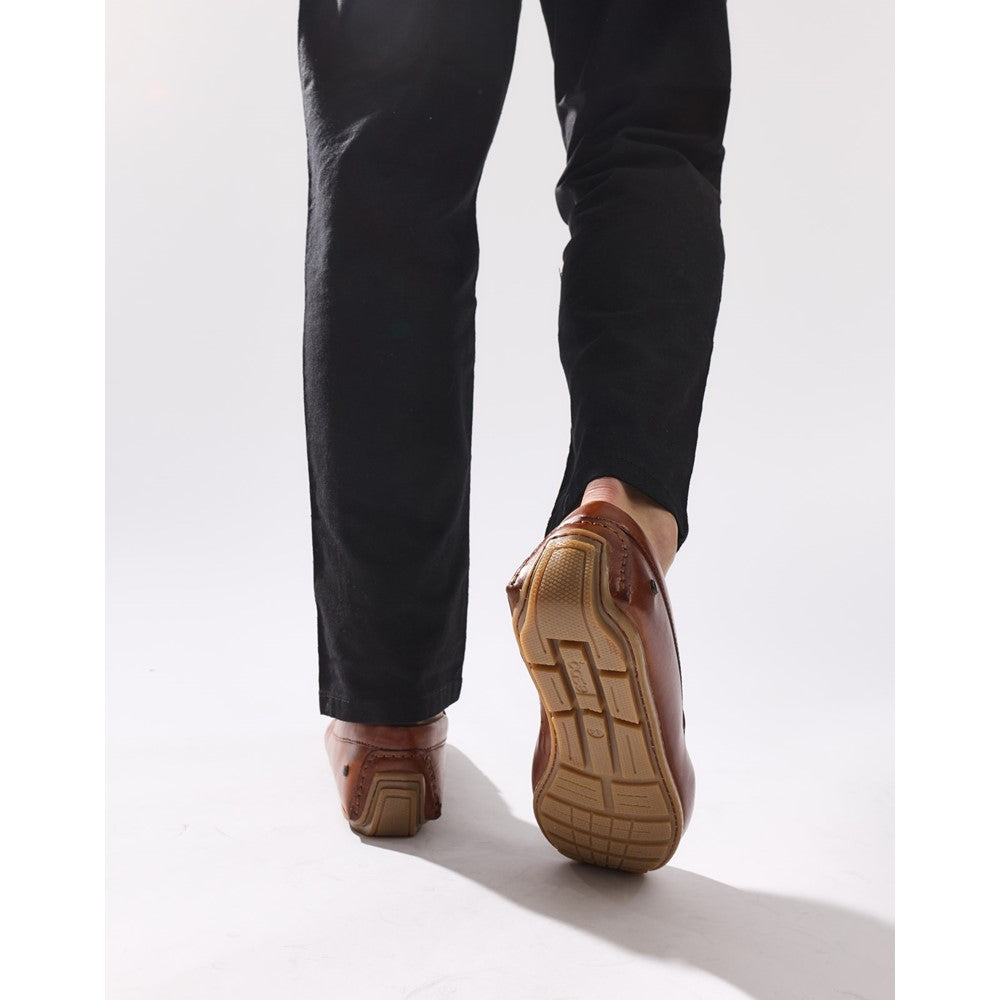 Base London Collins Driver Leather Loafers
