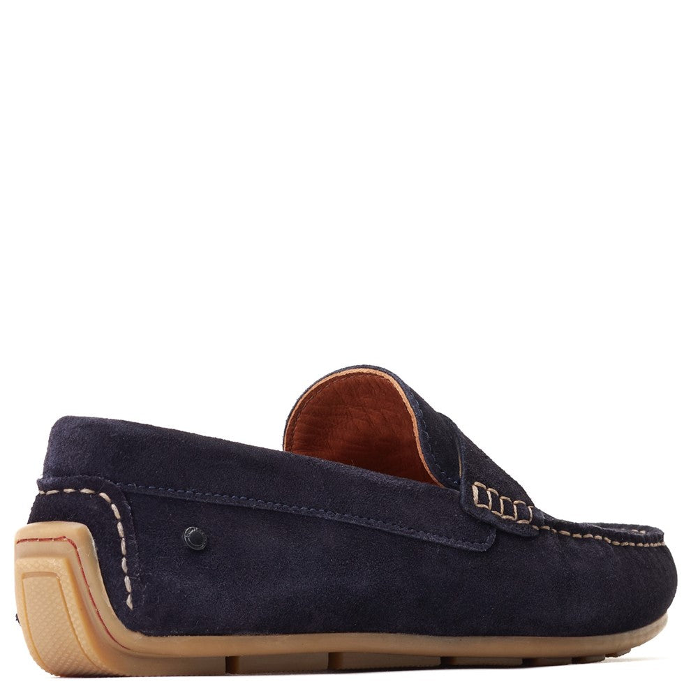 Base London Collins Driver Suede Loafers