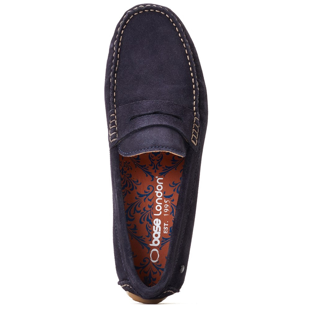 Base London Collins Driver Suede Loafers