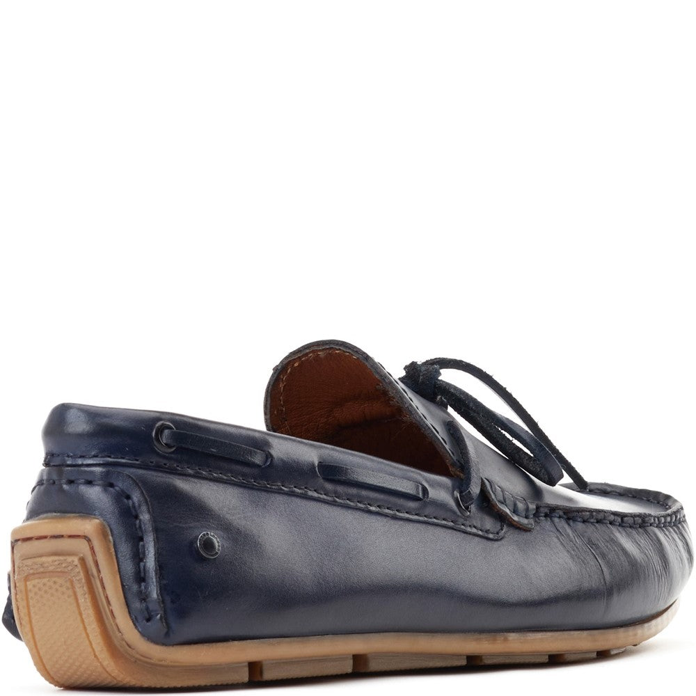 Base London Brooks Leather Driver Shoes