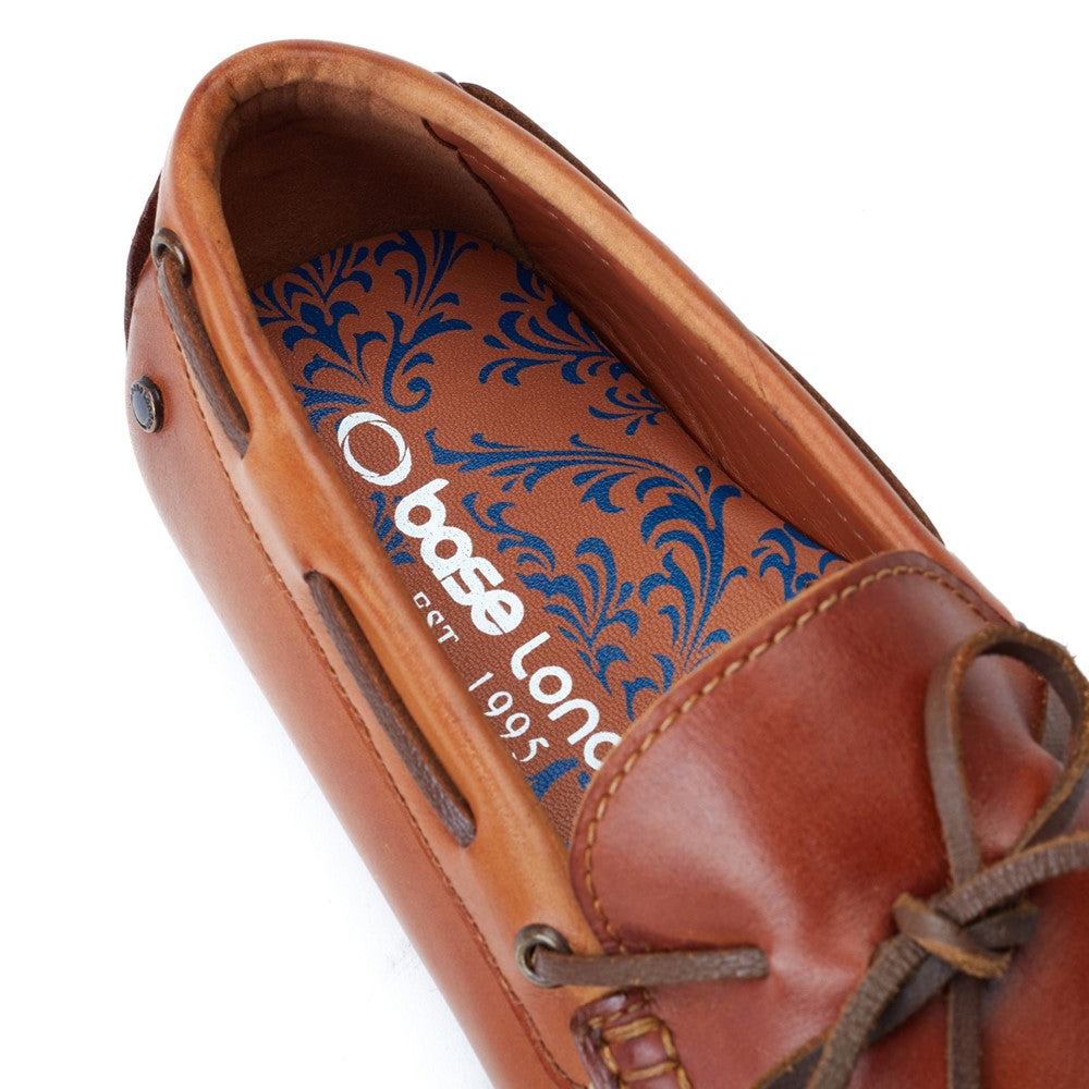 Base London Brooks Leather Driver Shoes