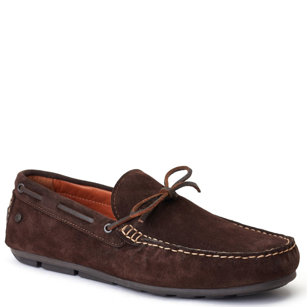 Base London Brooks Suede Driver Shoes
