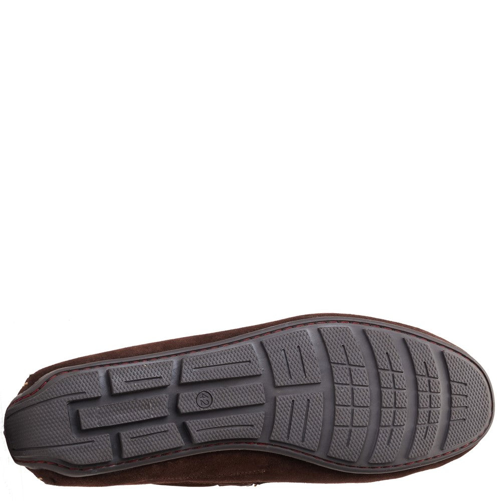 Base London Brooks Suede Driver Shoes