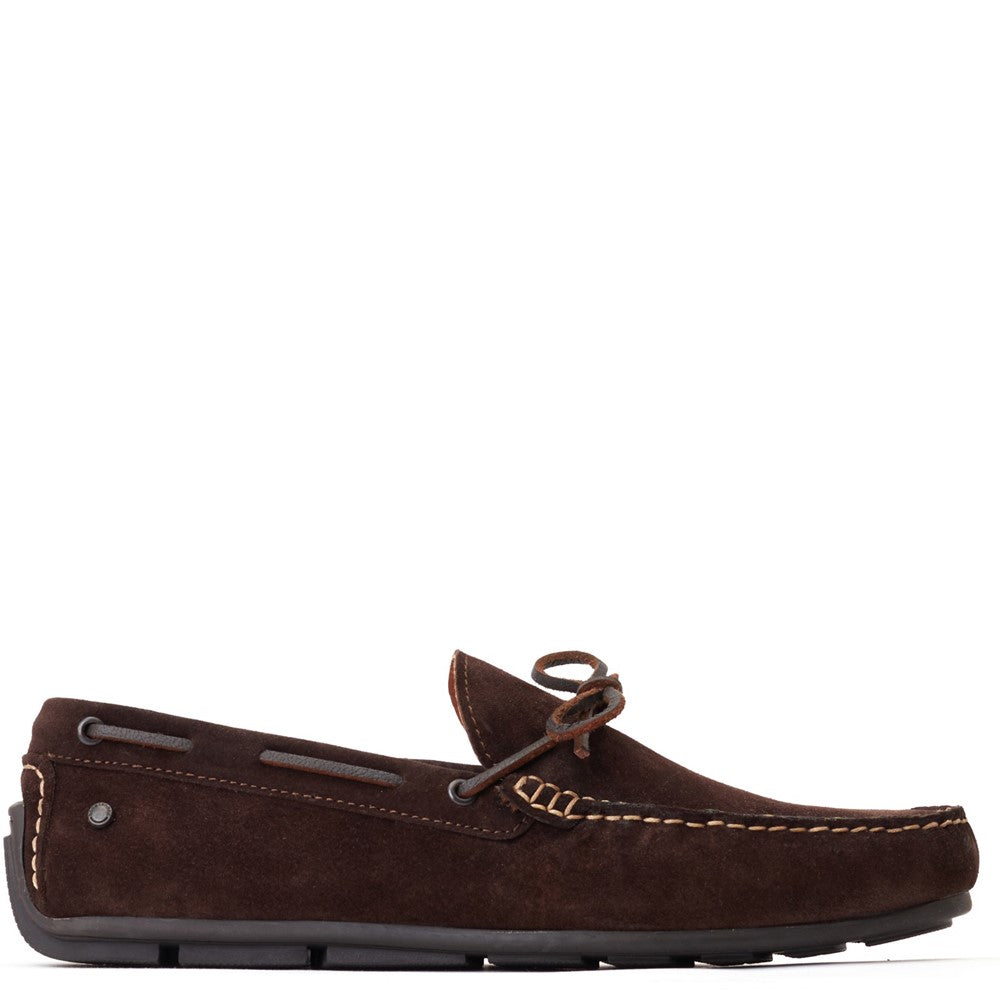 Base London Brooks Suede Driver Shoes