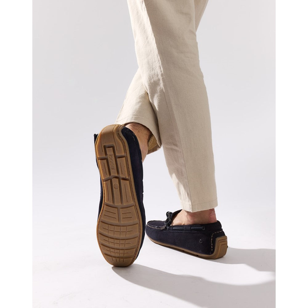 Base London Brooks Suede Driver Shoes