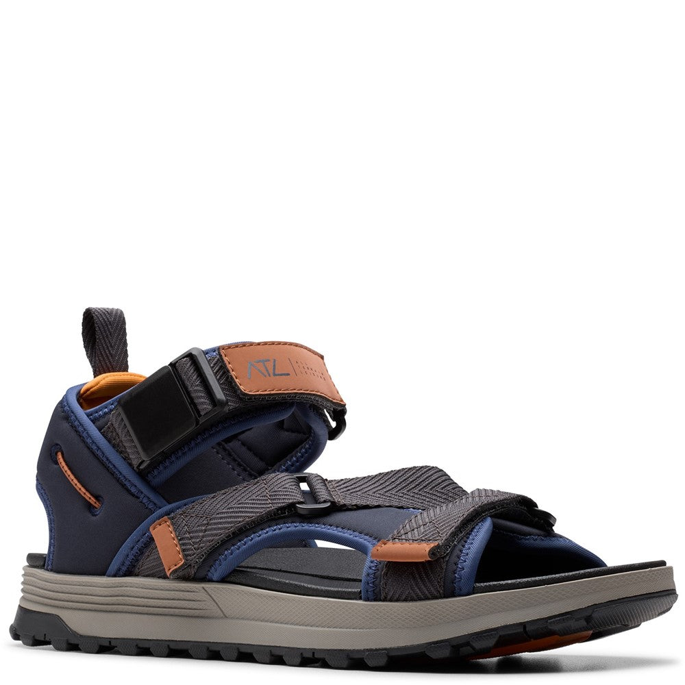 Mens Clarks ATL Trek Tide Sandals Navy - Main Image