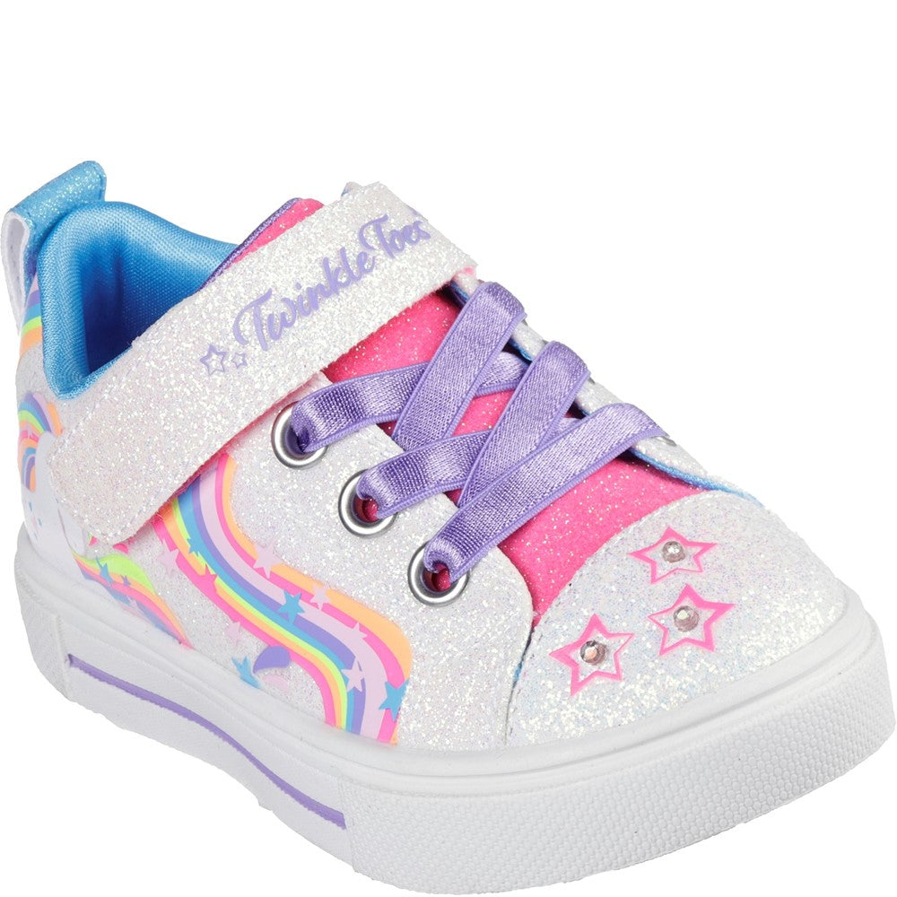 Skechers Twinkle Sparks Whimsical Shimmer Trainer